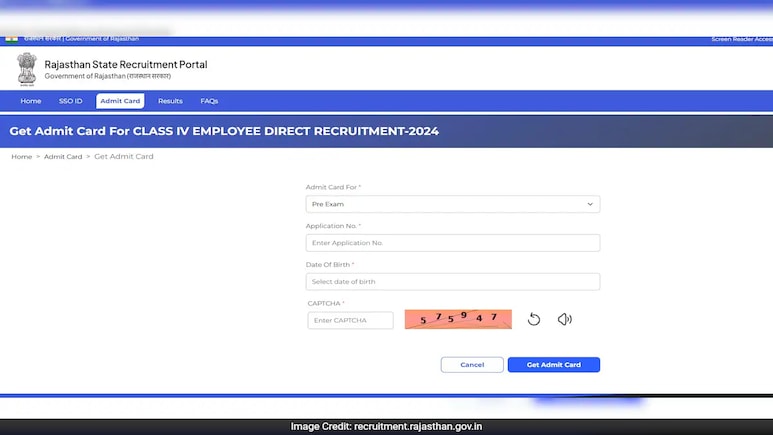Rajasthan RSMSSB Grade 4 Admit Card Released, Here's How To Download Rajasthan RSMSSB Grade 4 Admit Card Released, Here's How To Download