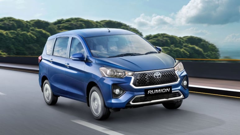 Toyota Rumion's Safety Kit Rejigged, Now 6 Airbags Are A Standard Affair