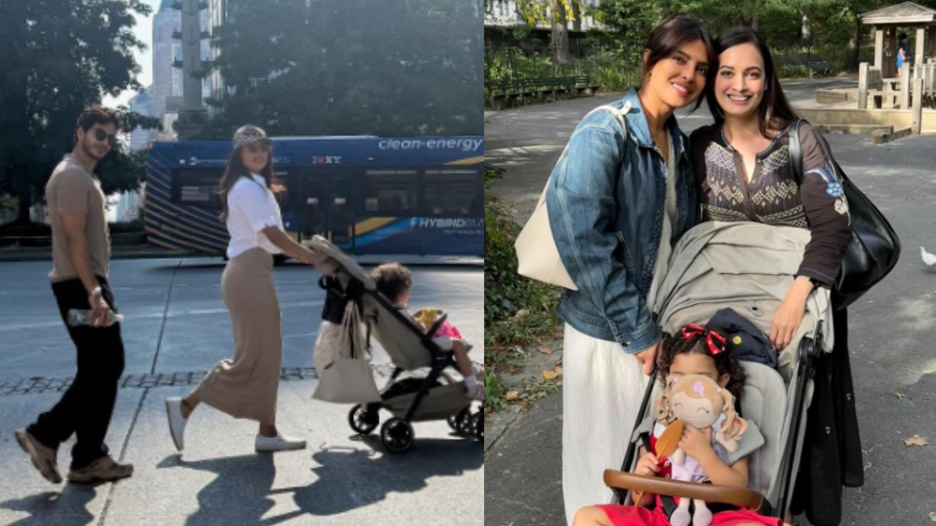 Priyanka Chopra Shares New York Fall Moments With Daughter Malti Marie Jonas, Ishaan Khatter And Dia Mirza