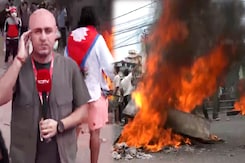 NDTV On Ground: Nepal Unrest Intensifies, Stone Pelting, Tear Gas Fired In Capital NDTV On Ground: Nepal Unrest Intensifies, Stone Pelting, Tear Gas Fired In Capital