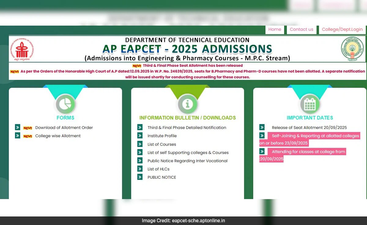 AYUSH and AP BArch Counselling Registration Deadlines Approaching