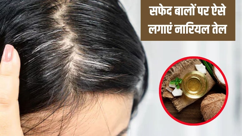 नारियल तेल में मिलाकर लगा लें ये 3 हर्ब्स, आयुर्वेदिक डॉक्टर ने बताया एक-एक सफेद बाल हो जाएगा काला