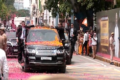 PM Modi Hold Roadshow In Varanasi, Host Mauritius PM Ramgoolam PM Modi Hold Roadshow In Varanasi, Host Mauritius PM Ramgoolam