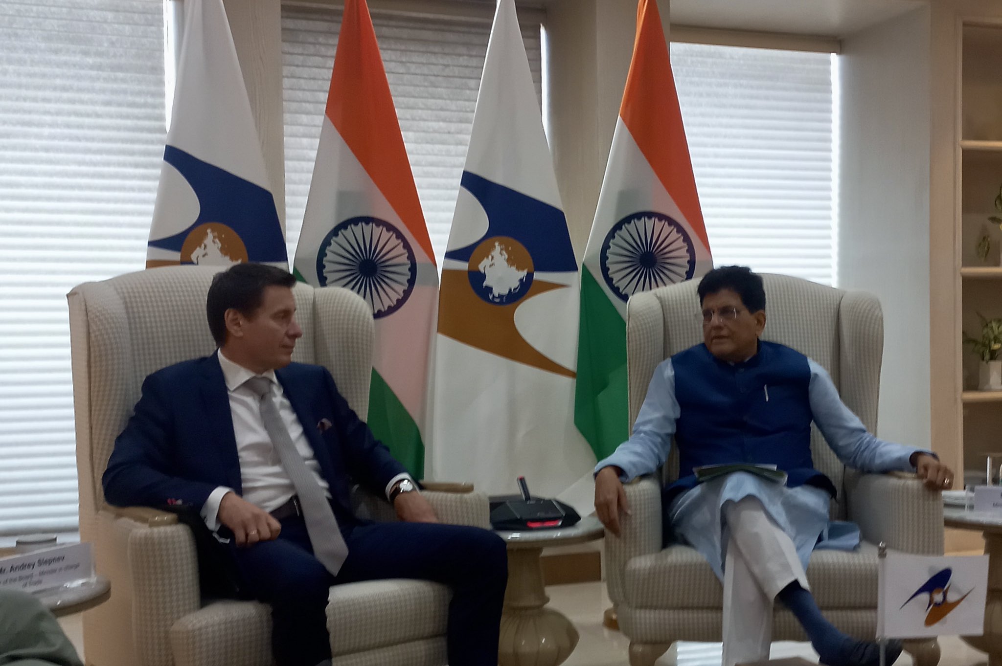 India, Eurasian Economic Commission To Start Trade Talks For FTA In Early November