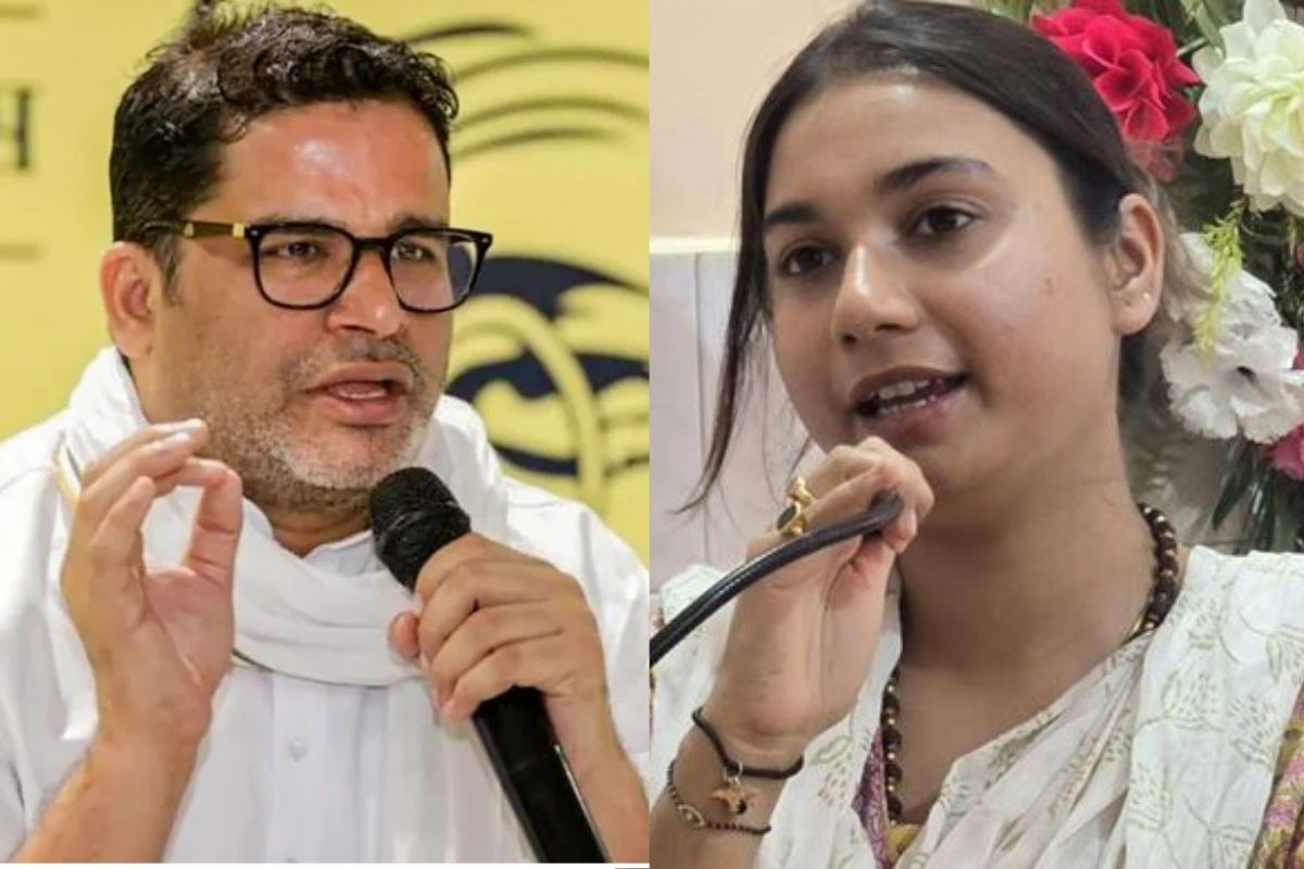 'प्रशांत किशोर पैर के धूल के बराबर भी नहीं', पिता और ससुर पर लगाए आरोपों पर बोलीं शांभवी चौधरी