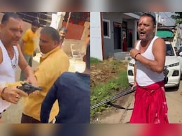 Viral Video : चड्ढी-बनियान में बीजेपी के नेता की दबंगई ! हाथापाई में धोती खुली पर लहराते रहे रिवाल्वर Viral Video : चड्ढी-बनियान में बीजेपी के नेता की दबंगई ! हाथापाई में धोती खुली पर लहराते रहे रिवाल्वर