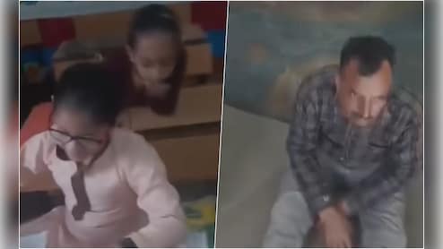 बच्चे दे रहे थे पेपर, नशे में टल्ली शिक्षक पहुंच गए क्लासरूम, हिमाचल के स्कूल से वायरल वीडियो