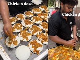 Watch: Street Vendor's Viral 'Chicken Dosa' Divides The Internet Watch: Street Vendor's Viral 'Chicken Dosa' Divides The Internet