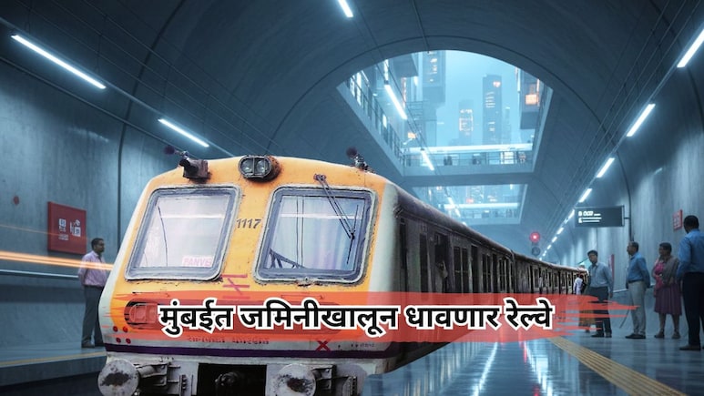 Mumbai Underground Railway: मुंबईत जमिनीखालून धावणार लोकल ट्रेन; काय आहे रेल्वेचा प्लान?