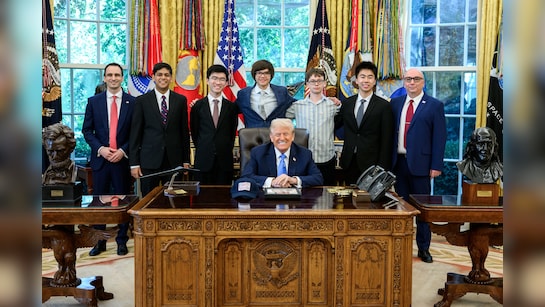 Who Is Agastya Goel? Indian-Origin Teen Seen With Trump After US Olympiad Win
