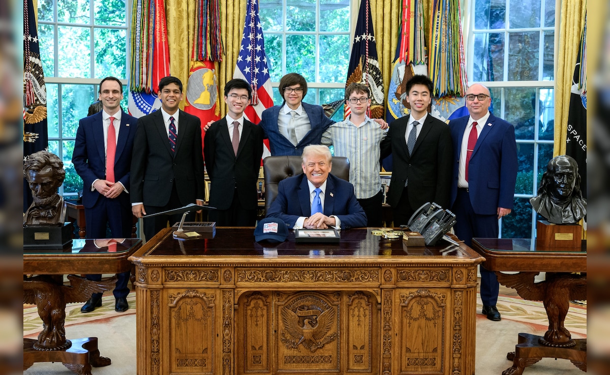 Who Is Agastya Goel? Indian-Origin Teen Seen With Trump After US Olympiad Win