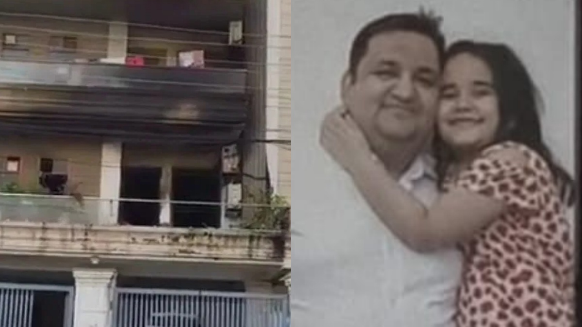 फर्स्ट फ्लोर पर AC फटा, सेकंड फ्लोर पर धुआं भरने से पति-पत्नी-बेटी और कुत्ते की मौत, बेटे ने कूदकर बचाई जान