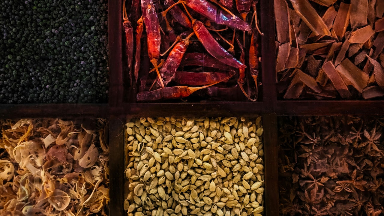 Beginners only need a few essential spices to start with.