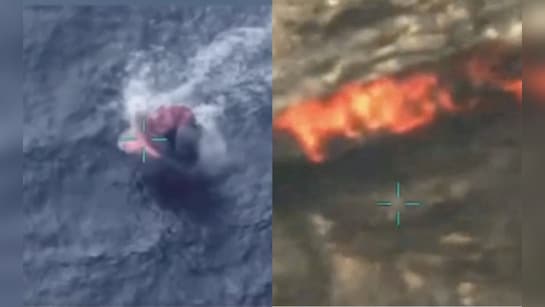 Video: US Strikes Venezuelan Drug Vessel, Trump Says It "Posed A Threat"