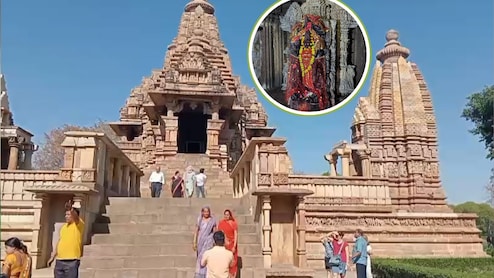 खजुराहो का रहस्यमयी जगदंबी देवी मंदिर, केवल 2 बार खुलता है पट, आज साल का आखिरी दर्शन करेंगे भक्त