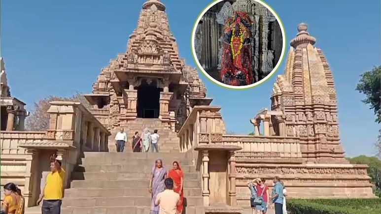 खजुराहो का रहस्यमयी जगदंबी देवी मंदिर, केवल 2 बार खुलता है पट, आज साल का आखिरी दर्शन करेंगे भक्त