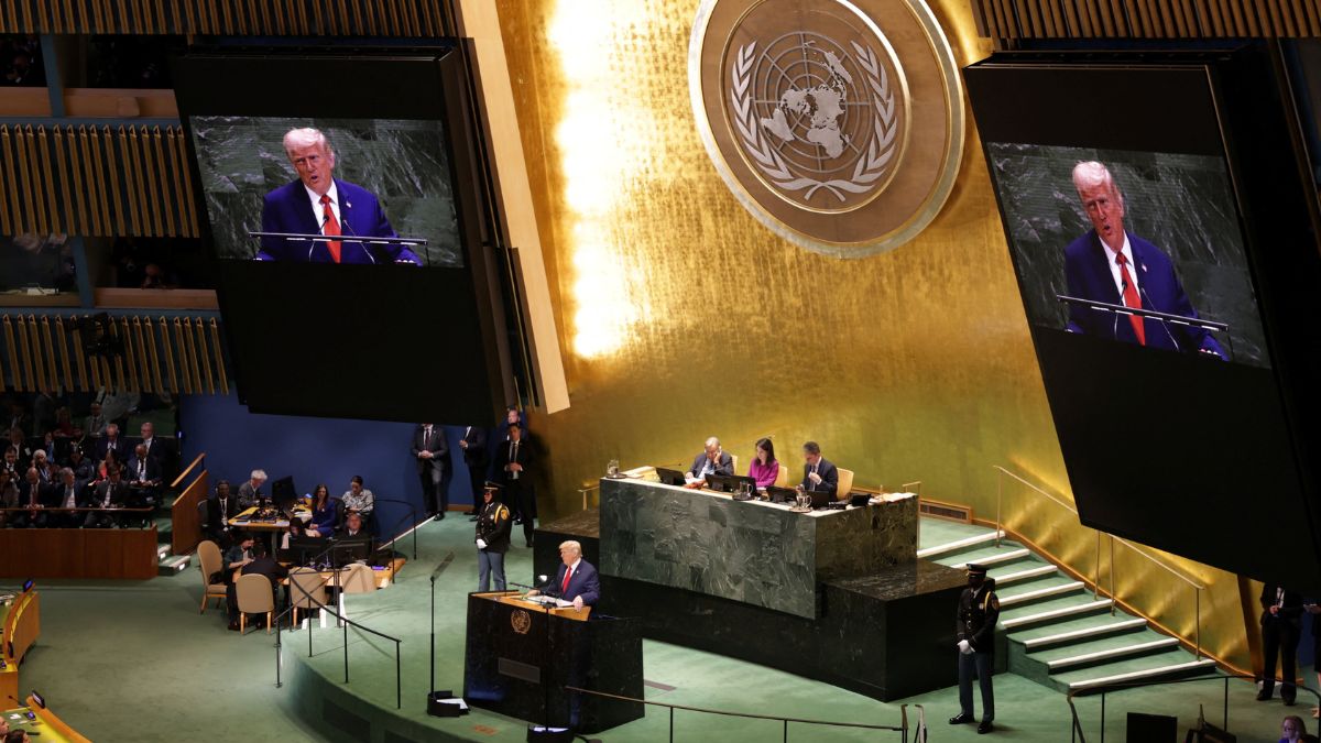 "Bad Teleprompter, Bad Escalator": Trump On What He "Got" From UN