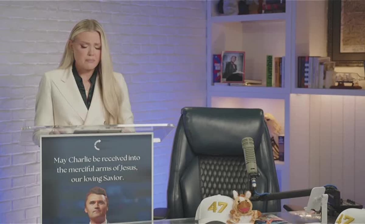 "This Is What He Wanted": Charlie Kirk's Wife Named New CEO Of Turning Point USA