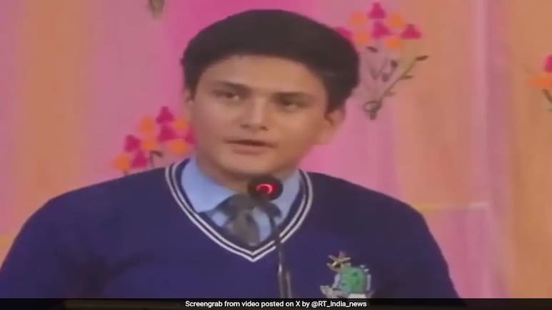 "We Are Bounded By Chains Of Unemployment": Nepal Head Boy's Viral Speech "We Are Bounded By Chains Of Unemployment": Nepal Head Boy's Viral Speech