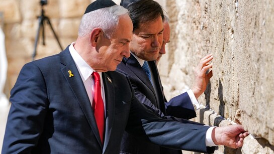 Rubio, In Jerusalem, Says US Backs Israel In Goal To Eradicate Hamas