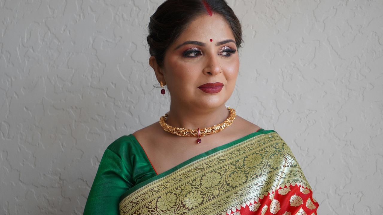 Always consider the occassion when deciding between Heres what to consider when choosing between embroidered and sequinned sarees