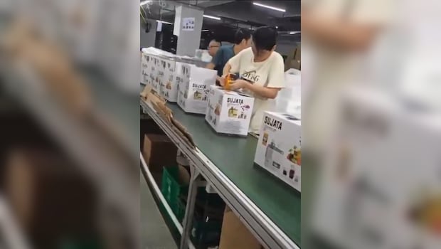 Viral Video Shows Fake Sujata Food Processors Being Assembled In China, Internet Reacts