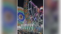 Video: Girl Falls From Swing On Tubelights At Rajasthan's Historic Dol Mela