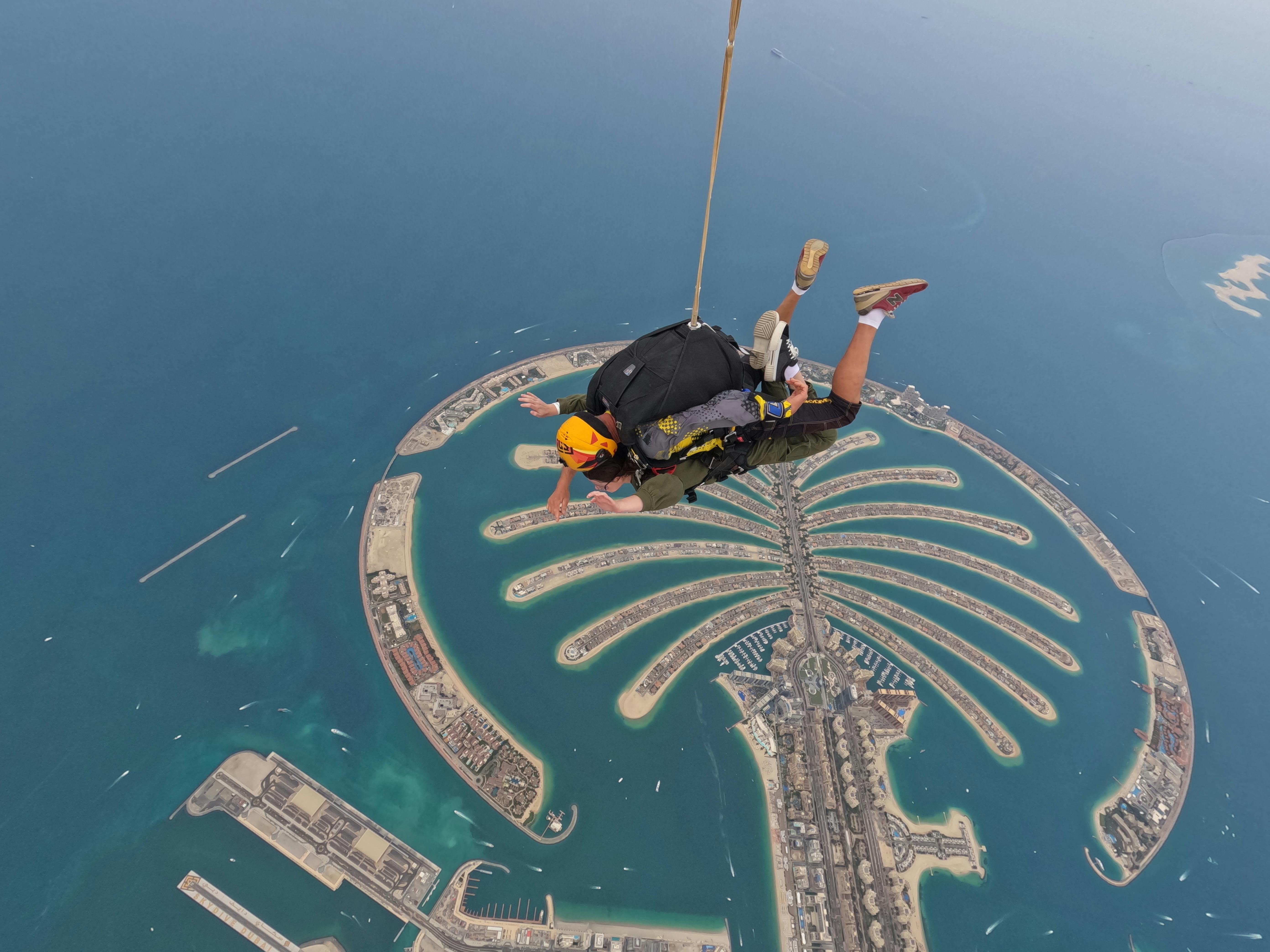 71-Year-Old Kerala Woman Goes Viral For Skydiving From 13,000 Ft In Dubai