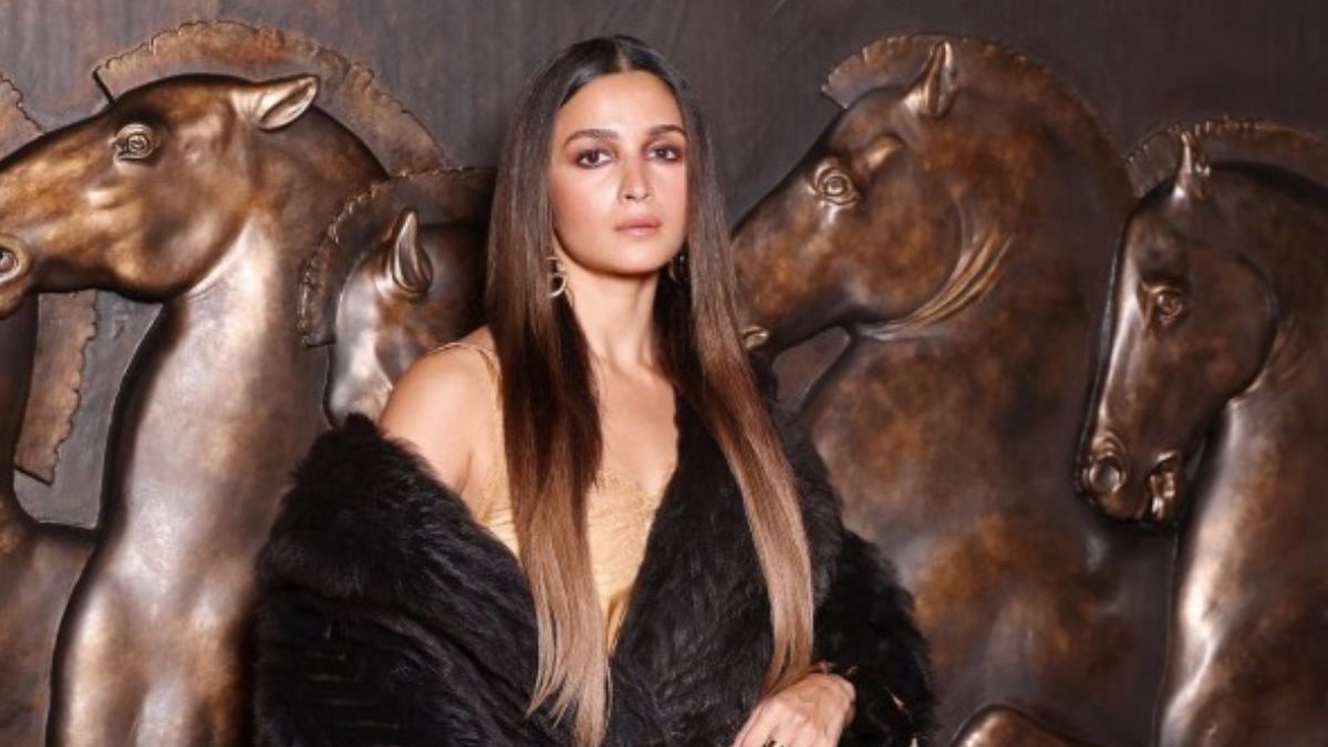 Alia Bhatt Brings Black Magic To Milan Fashion Week In Oversized Gucci Coat And Thigh-High Stockings