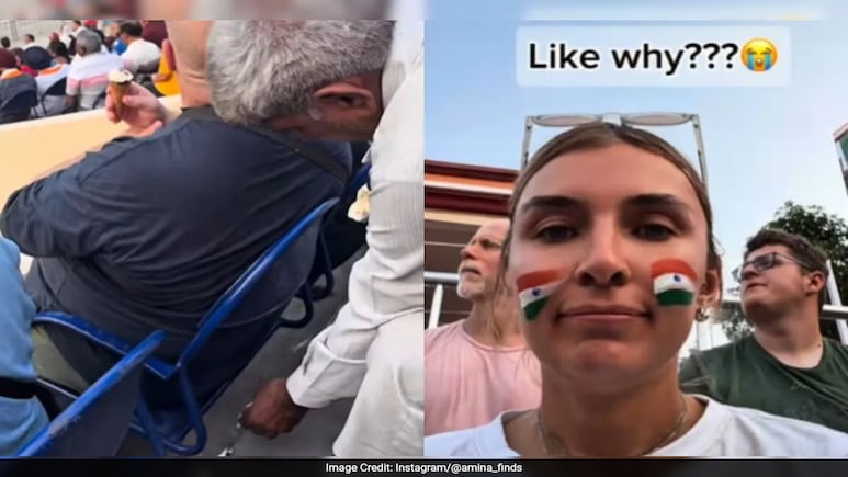 Russian Tourist Catches Indian Man Littering At Attari-Wagah Border. Video Viral Russian Tourist Catches Indian Man Littering At Attari-Wagah Border. Video Viral