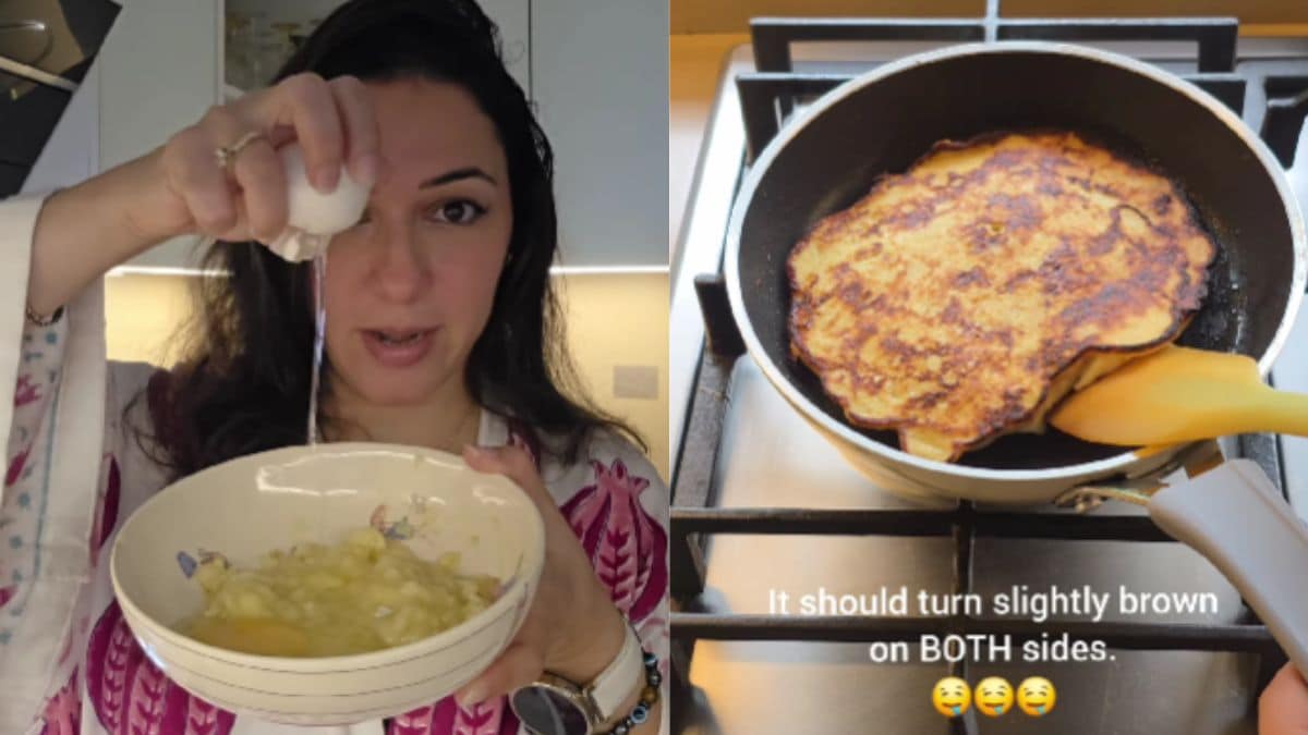 Watch: Nauheed Cyrusi's Homemade Banana Pancake Recipe Is A Must-Try
