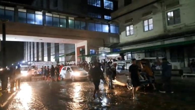 Patients Evacuated From Top Government Hospital In Flash Flood-Hit Manipur Patients Evacuated From Top Government Hospital In Flash Flood-Hit Manipur