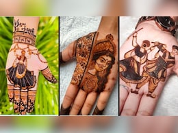 Navratri Mehndi Designs: नवरात्रि के लिए यहां से चुनें सबसे सुंदर और यूनिक मेहंदी डिजाइन्स, अभी से सेव कर लें Photos