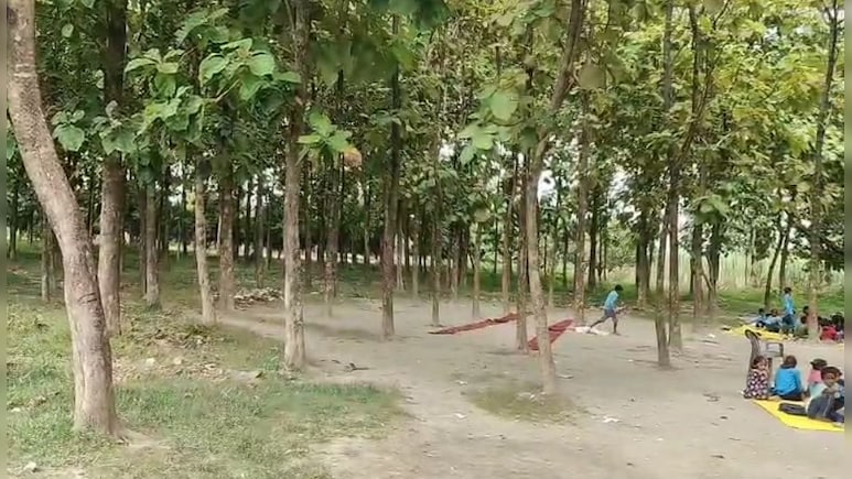 धूप में सिर जल जाता है, बरसात में कॉपी गीली हो जाती... ऐसे हालात में पढ़ने को मजबूर हैं पश्चिमी चंपारण में बच्चे