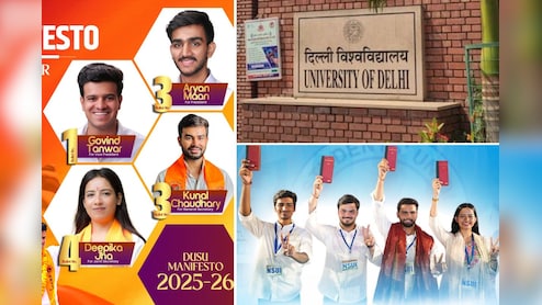 सेनेटरी पैड से लेकर AI तक… दिल्ली विश्वविद्यालय छात्रसंघ चुनाव में ABVP-NSUI ने किए क्या-क्या वादे?