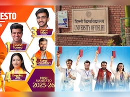 सेनेटरी पैड से लेकर AI तक… दिल्ली विश्वविद्यालय छात्रसंघ चुनाव में ABVP-NSUI ने किए क्या-क्या वादे? सेनेटरी पैड से लेकर AI तक… दिल्ली विश्वविद्यालय छात्रसंघ चुनाव में ABVP-NSUI ने किए क्या-क्या वादे?