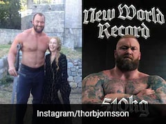 'The Mountain' From Game Of Thrones Breaks World Record With 510kg Deadlift