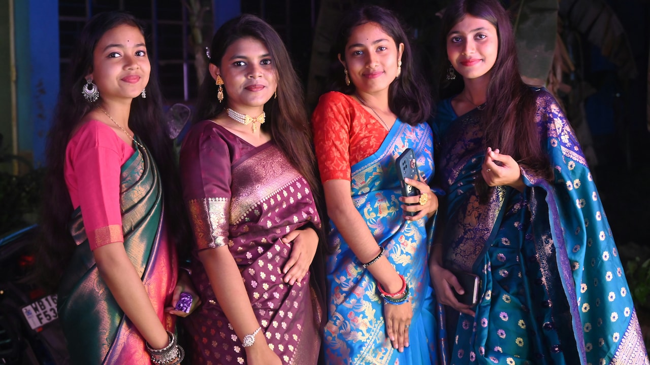 How to style sarees for every day of Durga Puja 2025