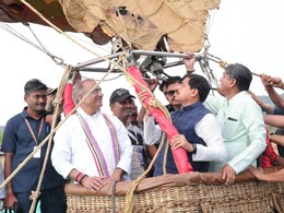 हवा की रफ्तार तेज होने के कारण नहीं उड़ सका हॉट एयर बैलून, CM मोहन यादव को उतारा गया नीचे, सुरक्षाकर्मियों ने बुझाई आग