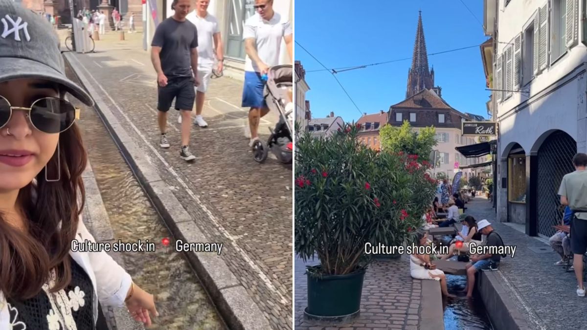 Watch: Germany's Centuries-Old Street Drains Are A Tourist Attraction