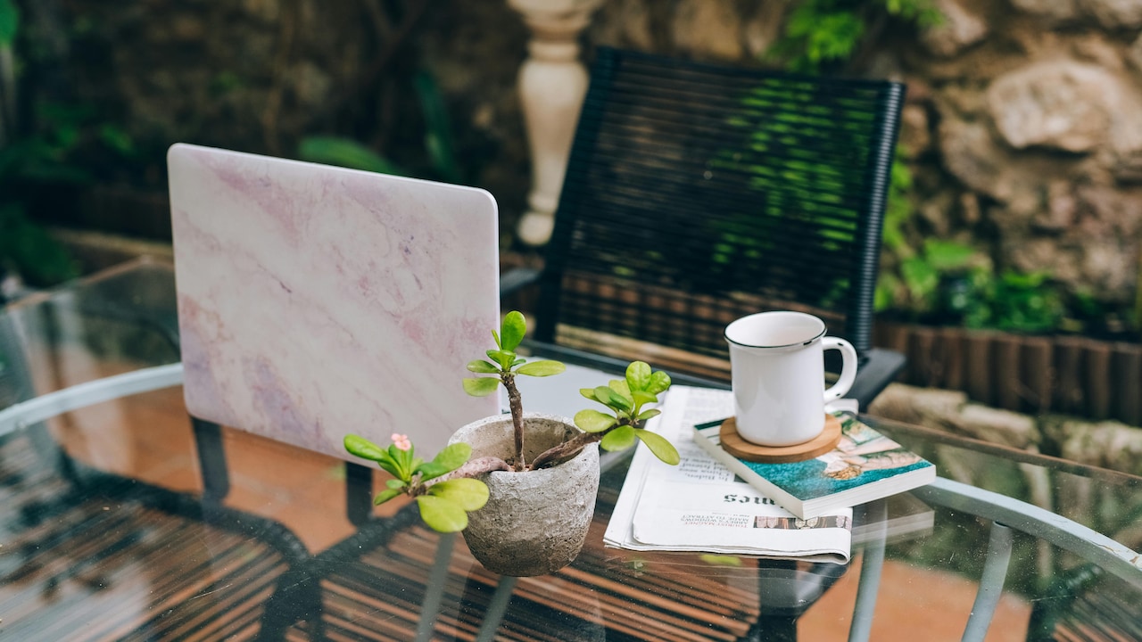 Personalise your setup with some decor items