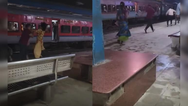 देवरिया स्टेशन पर किन्नरों ने मचाया उत्पात, वसूली की शिकायत पर पहुंचे RPF इंस्पेक्टर को दौड़ा-दौड़ाकर पीटा देवरिया स्टेशन पर किन्नरों ने मचाया उत्पात, वसूली की शिकायत पर पहुंचे RPF इंस्पेक्टर को दौड़ा-दौड़ाकर पीटा