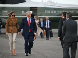 Trump, Melania Forced To Switch Helicopter While Leaving UK Due To 'Hydraulic Issue' Trump, Melania Forced To Switch Helicopter While Leaving UK Due To 'Hydraulic Issue'