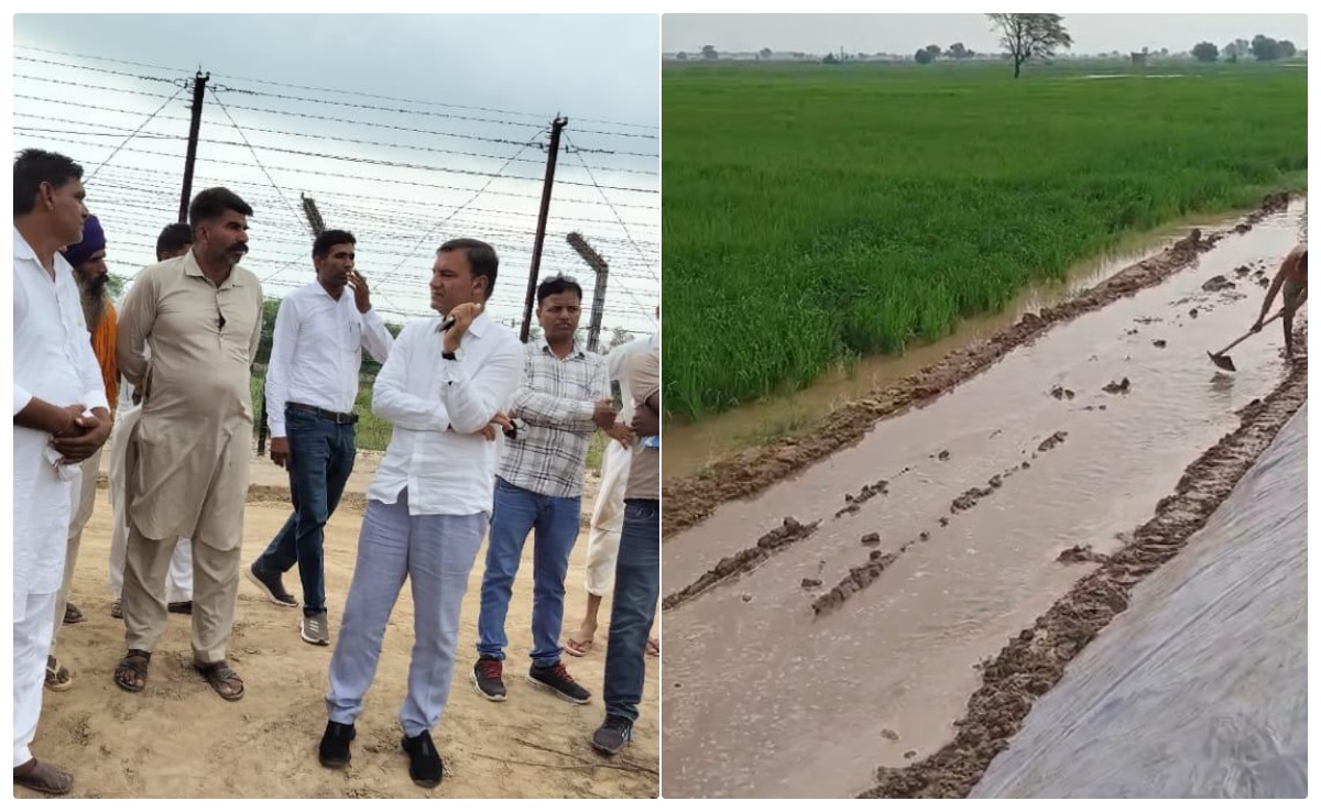 राजस्थान में घग्घर नदी का रौद्र रूप, इन गांवों को सबसे ज्यादा खतरा, अधिकारी अलर्ट