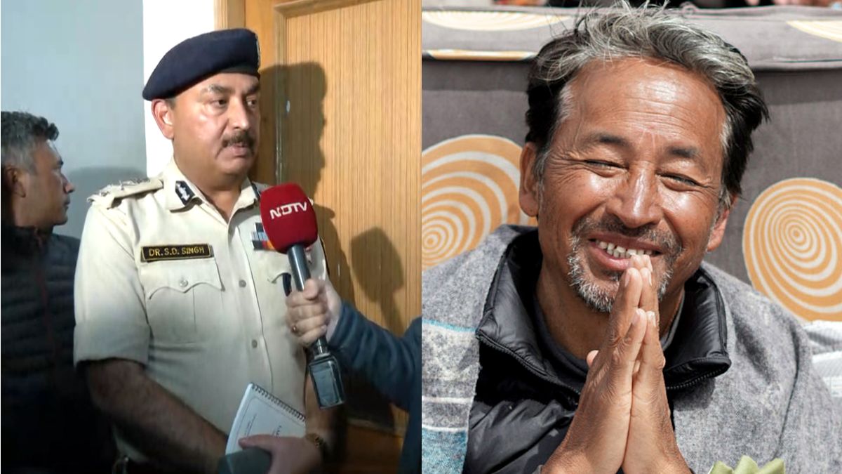 Arrested Pak Intel Operative Linked To Sonam Wangchuk: Ladakh Top Cop