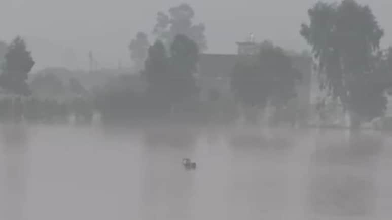 On Camera, Woman Washed Away By Floodwaters, Dies In Flood-Hit Punjab