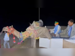 चीफ जस्टिस ने की ऊंट गाड़ी की सवारी, ऊंटनी के दूध से बने पेड़े का स्वाद चखा चीफ जस्टिस ने की ऊंट गाड़ी की सवारी, ऊंटनी के दूध से बने पेड़े का स्वाद चखा