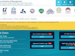 MBA करने का सपना देख रहे लोगों के लिए बड़ी खबर! CAT परीक्षा 2025 रजिस्ट्रेशन की तारीख बढ़ी आगे.... MBA करने का सपना देख रहे लोगों के लिए बड़ी खबर! CAT परीक्षा 2025 रजिस्ट्रेशन की तारीख बढ़ी आगे....