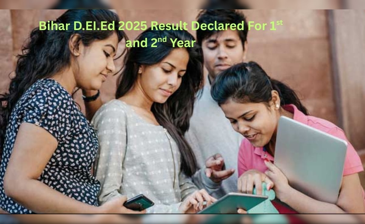 BSEB Declares Bihar D.El.Ed 2025 Results; Download Online