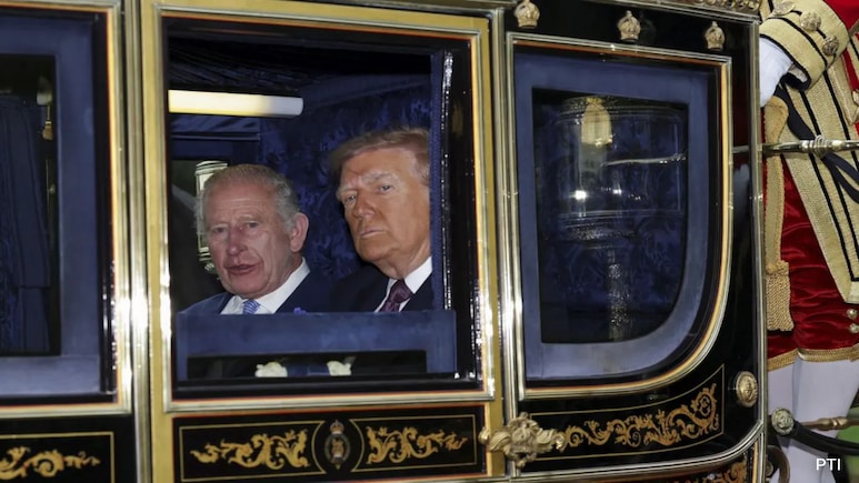 King Charles Gives Trump Royal Welcome On UK State Visit King Charles Gives Trump Royal Welcome On UK State Visit